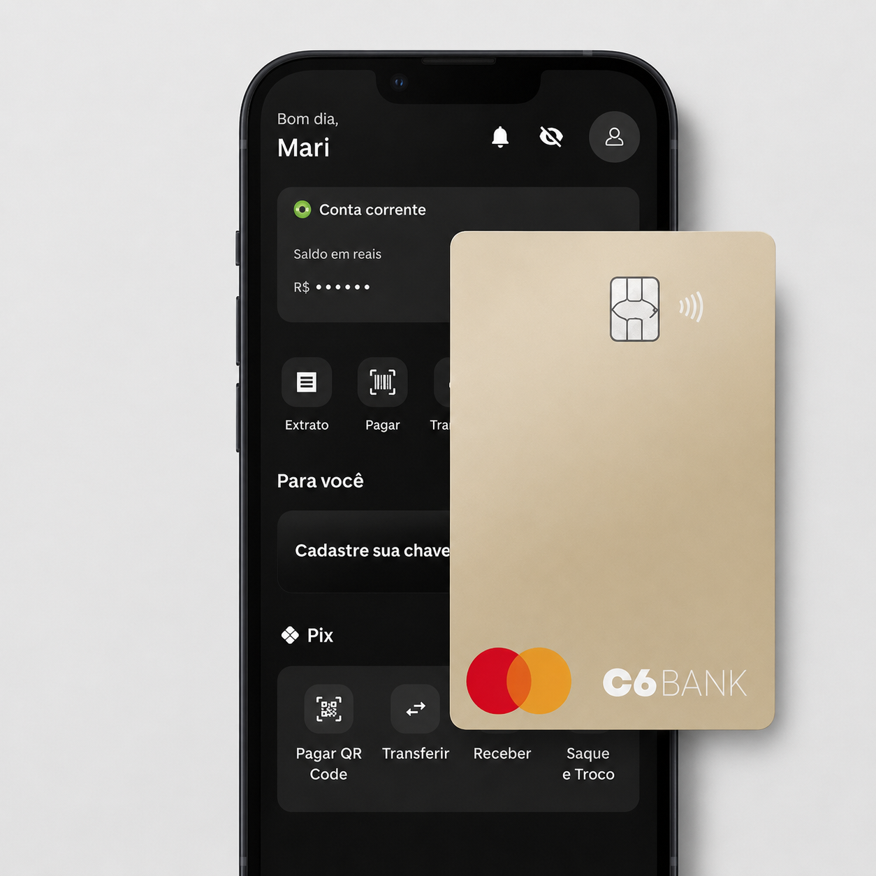 App C6 Empresas com cartão PJ